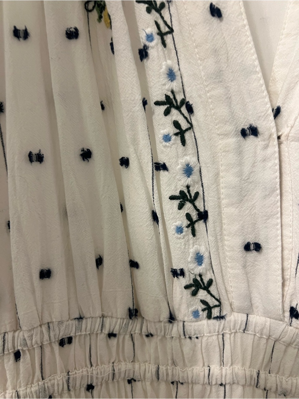Anthropologie The Somerset Embroidered Dobby Maxi Dress - Picture 7 of 11